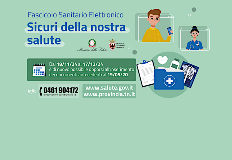 Campagna informativa sul Fascicolo Sanitario Elettronico 